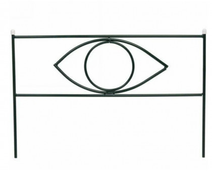 Заборчик садовый металлический Око, декоративный для сада