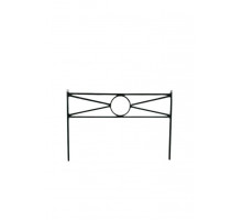 Заборчик садовый металлический Портал, декоративный для сада