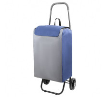 Сумка-тележка Попутчица цвет серо-синий