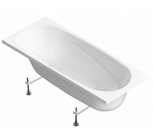 Ванна акриловая прямоугольная 170х70х57 с опорными ножками