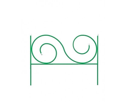 Заборчик садовый металлический Мелодия, декоративный для сада