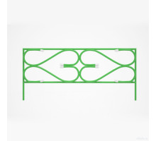 Заборчик садовый металлический Дачный, декоративный для сада