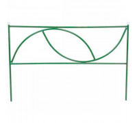 Заборчик садовый металлический Долька, декоративный для сада