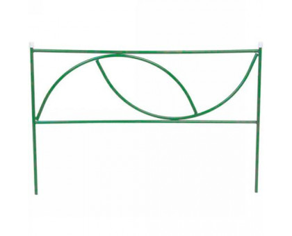 Заборчик садовый металлический Долька, декоративный для сада