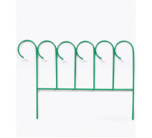 Заборчик садовый металлический Барашек, декоративный для сада