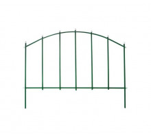 Заборчик садовый металлический Вертикаль, декоративный для сада